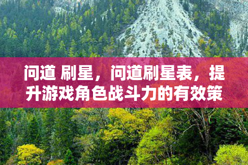 提升游戏角色战斗力的有效策略图片