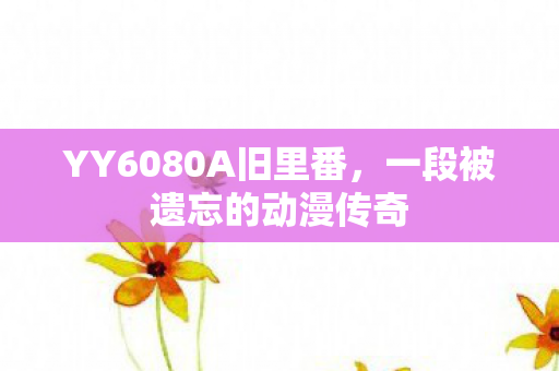 YY6080A旧里番图片