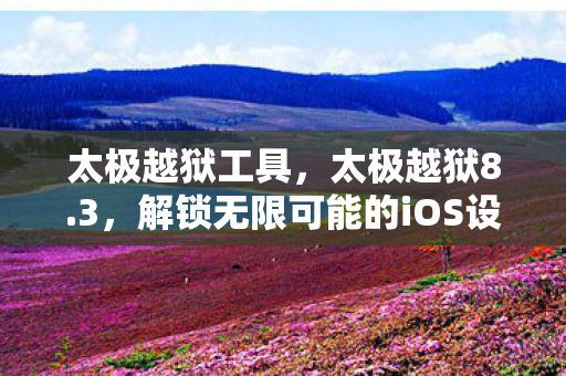 解锁无限可能的iOS设备图片