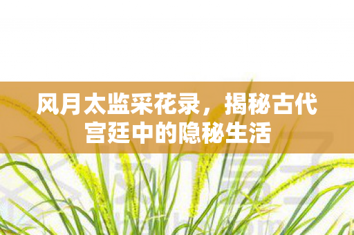 揭秘古代宫廷中的隐秘生活图片