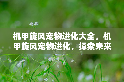 探索未来战斗伙伴的无限可能图片