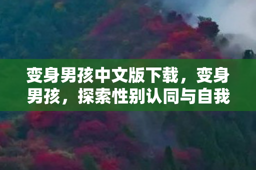 探索性别认同与自我表达的边界图片