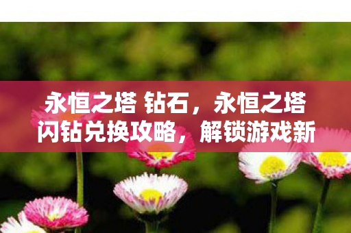 永恒之塔闪钻兑换攻略图片