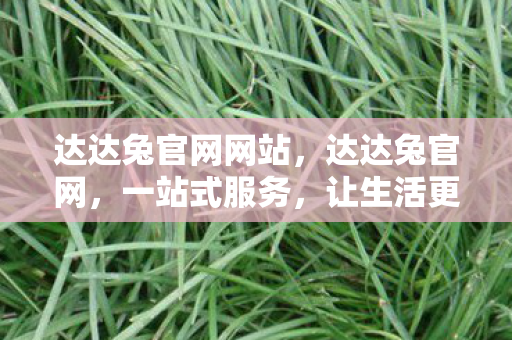 达达兔官网网站图片