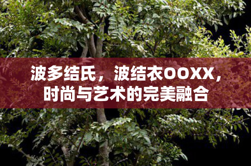 时尚与艺术的完美融合图片