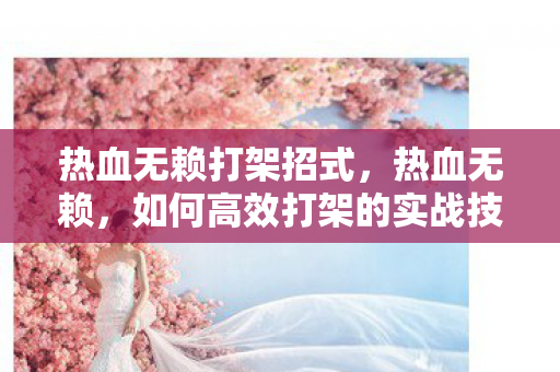 如何高效打架的实战技巧图片