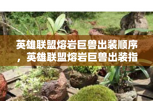 英雄联盟熔岩巨兽出装顺序图片