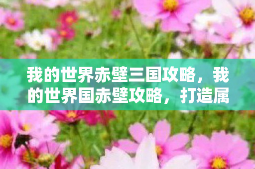 我的世界赤壁三国攻略图片