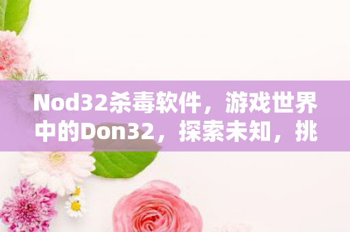 游戏世界中的Don32图片