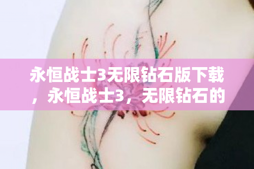 永恒战士3无限钻石版下载图片