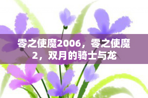 零之使魔2006图片