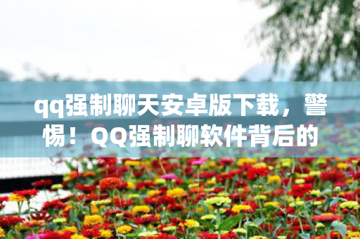 QQ强制聊软件背后的风险与应对图片