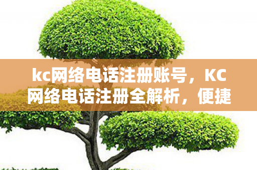 KC网络电话注册全解析图片