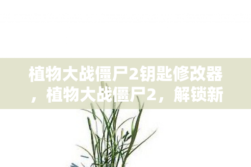 植物大战僵尸2钥匙修改器图片