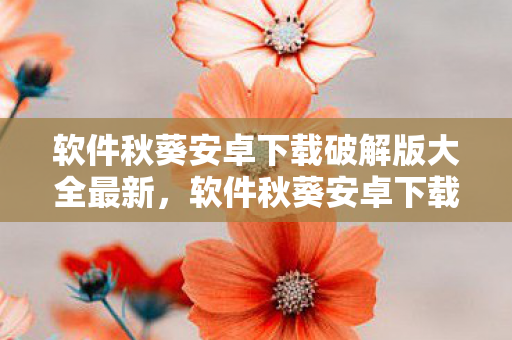 软件秋葵安卓下载破解版大全最新，软件秋葵安卓下载破解版大全，破解软件的风险与合法替代方案