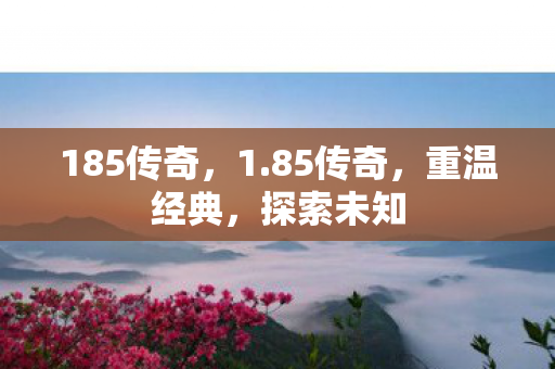 185传奇图片