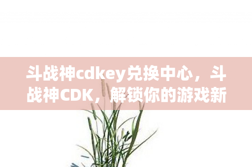 斗战神cdkey兑换中心图片