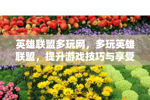 提升游戏技巧与享受乐趣的全方位指南图片