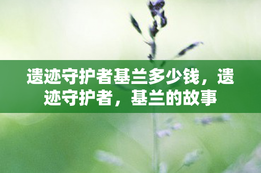 遗迹守护者基兰多少钱图片