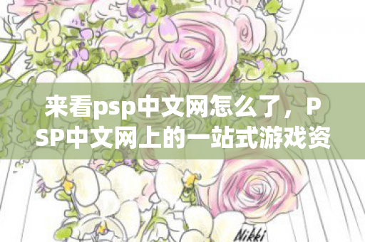 PSP中文网上的一站式游戏资源获取图片