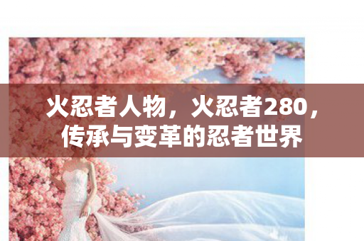 传承与变革的忍者世界图片