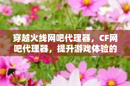 提升游戏体验的必备神器图片