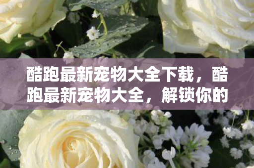 酷跑最新宠物大全下载图片