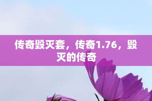 传奇毁灭套图片