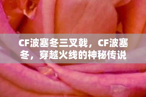 穿越火线的神秘传说图片