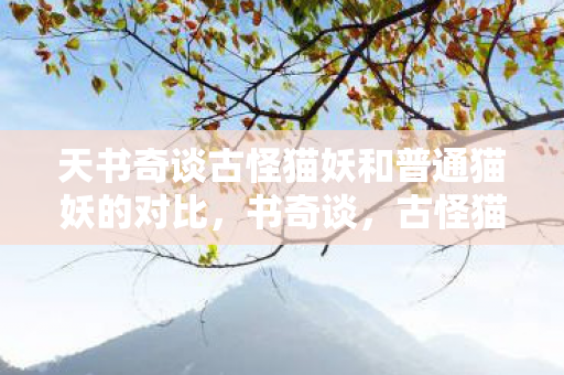 天书奇谈古怪猫妖和普通猫妖的对比图片