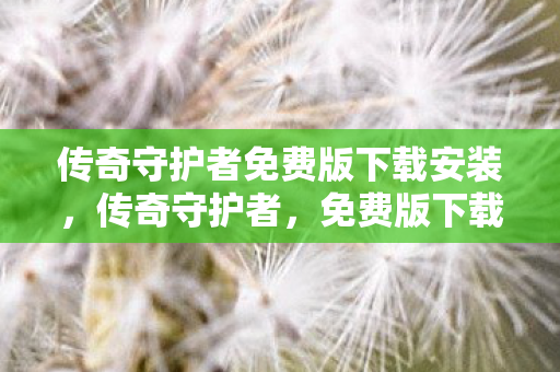 传奇守护者免费版下载安装图片