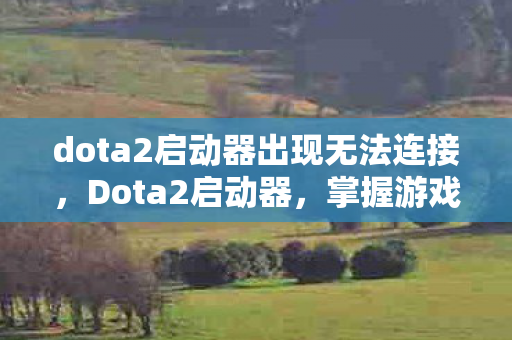 dota2启动器出现无法连接图片