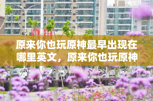 原来你也玩原神最早出现在哪里英文图片