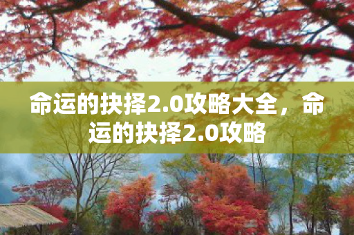 命运的抉择2图片