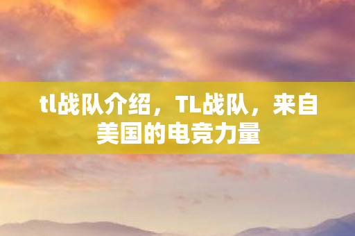 来自美国的电竞力量图片