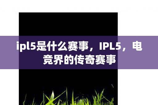 ipl5是什么赛事图片