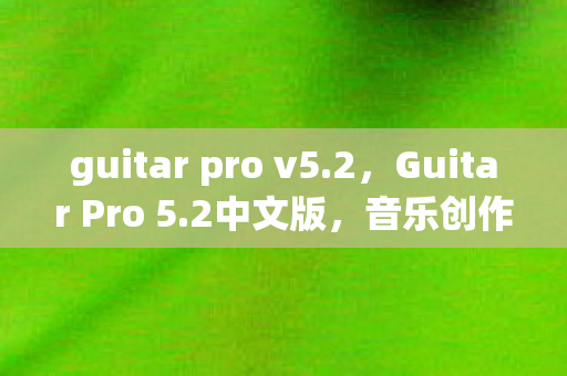guitar pro v5图片