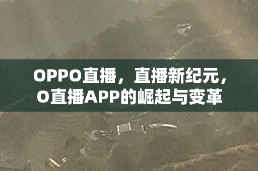 O直播APP的崛起与变革图片