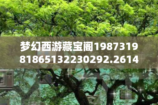 梦幻西游藏宝阁198731981865132230292图片