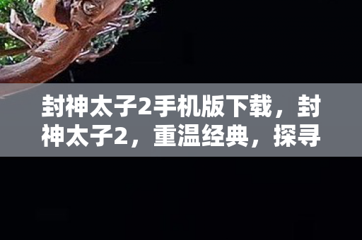 封神太子2手机版下载图片