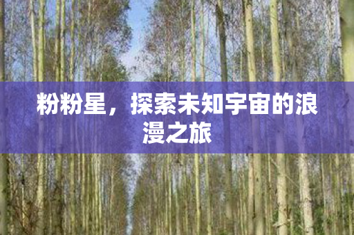 探索未知宇宙的浪漫之旅图片