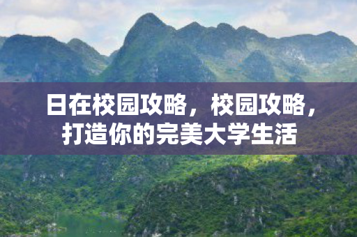 日在校园攻略，校园攻略，打造你的完美大学生活