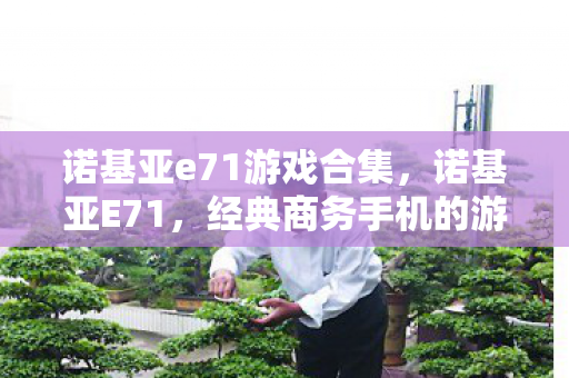 经典商务手机的游戏时光图片