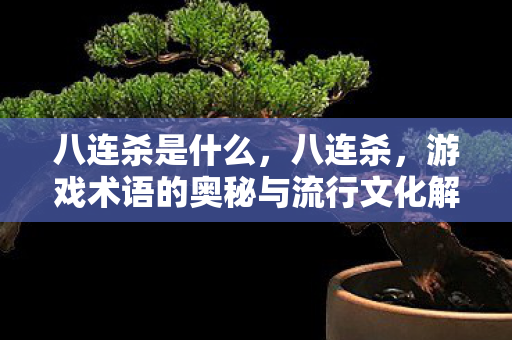 游戏术语的奥秘与流行文化解析图片