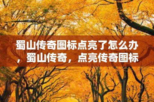 蜀山传奇图标点亮了怎么办图片