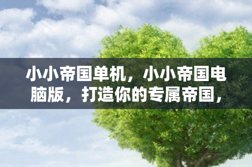 小小帝国单机，小小帝国电脑版，打造你的专属帝国，征服虚拟世界