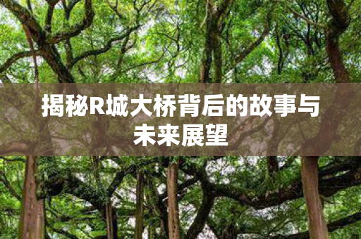 揭秘R城大桥背后的故事与未来展望 揭秘R城大桥背后的故事与未来展望