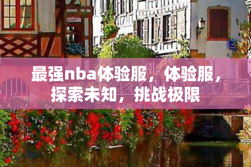 最强nba体验服图片