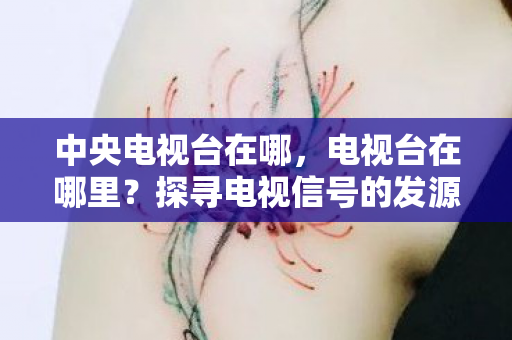 探寻电视信号的发源地图片