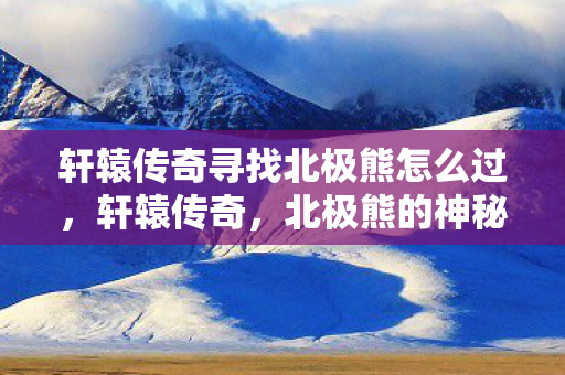 轩辕传奇寻找北极熊怎么过，轩辕传奇，北极熊的神秘踪迹